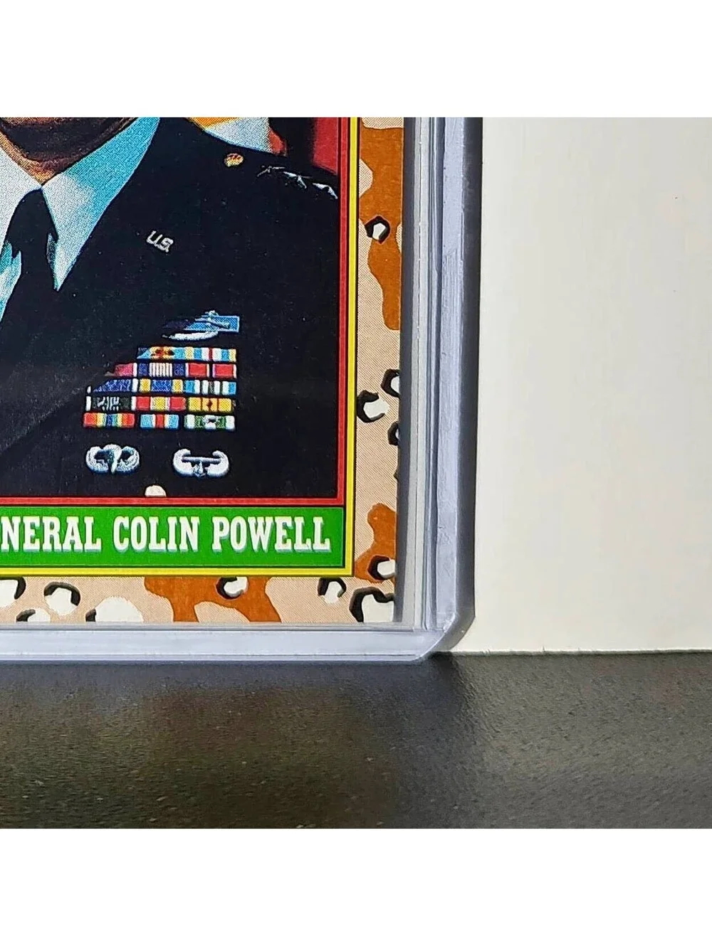 General Colin Powell 1991 Topps Desert Storm #2 Card - Picture 6 of 10